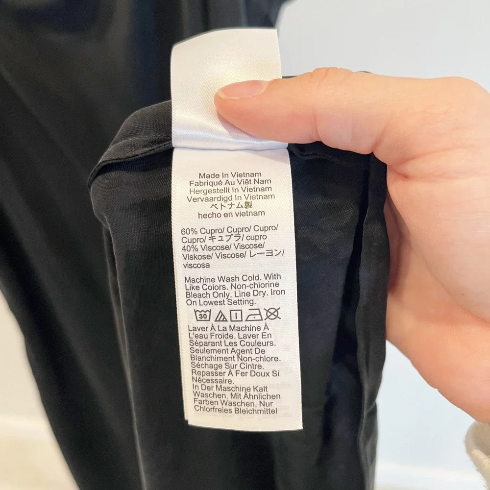 J. Crew sheen silhouette fabric